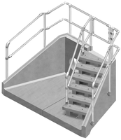 Sewers for Adoption SFA Headwalls with Precast Steps | Althon