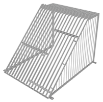 1100mm Cage Trash Screen with Catwalk
