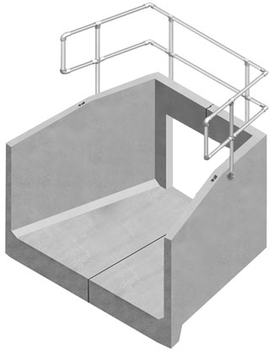 CH20C H Culvert Headwall