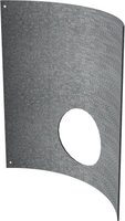 600mm Galvanised Steel Curved Orifice Plate
