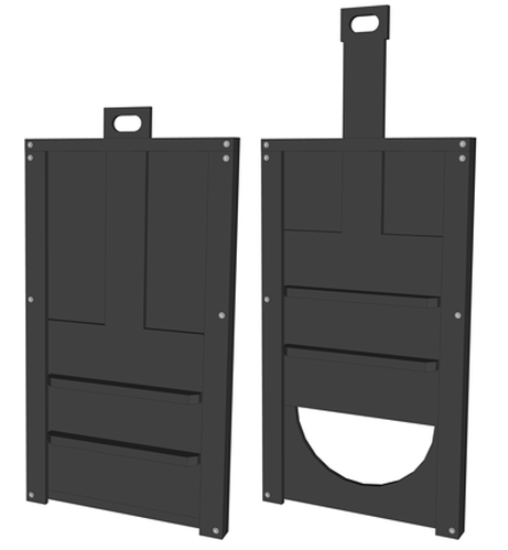 Hand Stop Gate 400mm