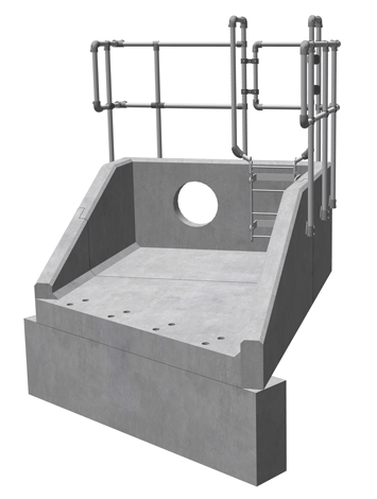 RSFA18A 05 3210 RH Angled Headwall