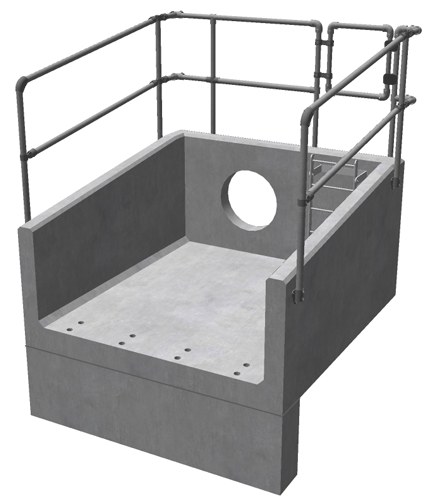 RSFA20B 15 2450 Rectangular Headwall