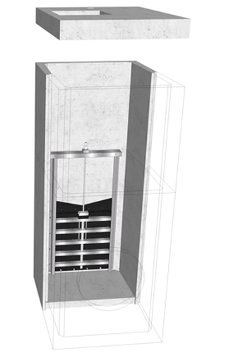 Penstock Manhole Chamber 1830 x 1375 x 3220