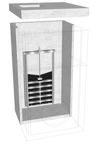 Penstock Manhole Chamber 1830 x 1675 x 2915