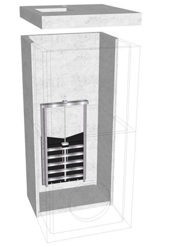 Penstock Manhole Chamber 1830 x 1675 x 3525