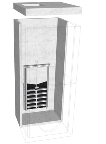 Penstock Manhole Chamber 1830 x 1675 x 3830