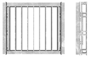 SFA Outfall Safety Grille Type 1