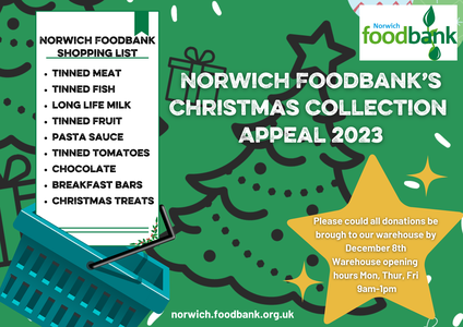 Norwich Foodbank Collection